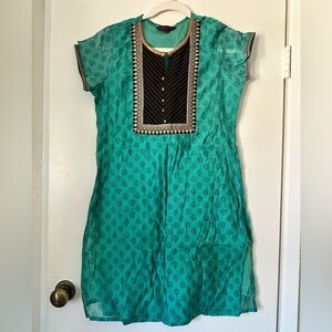 Rangmanch Kurta style Green Tunic